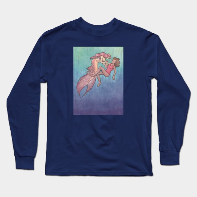 Discovery Long Sleeve T-Shirt by MarinaIllustration